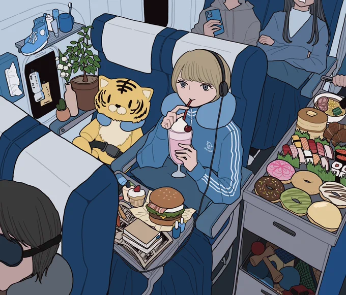 #今年も残りわずかなのでお気に入りの4枚を貼る全部最近の絵!来年もこの調子で描くよ〜 