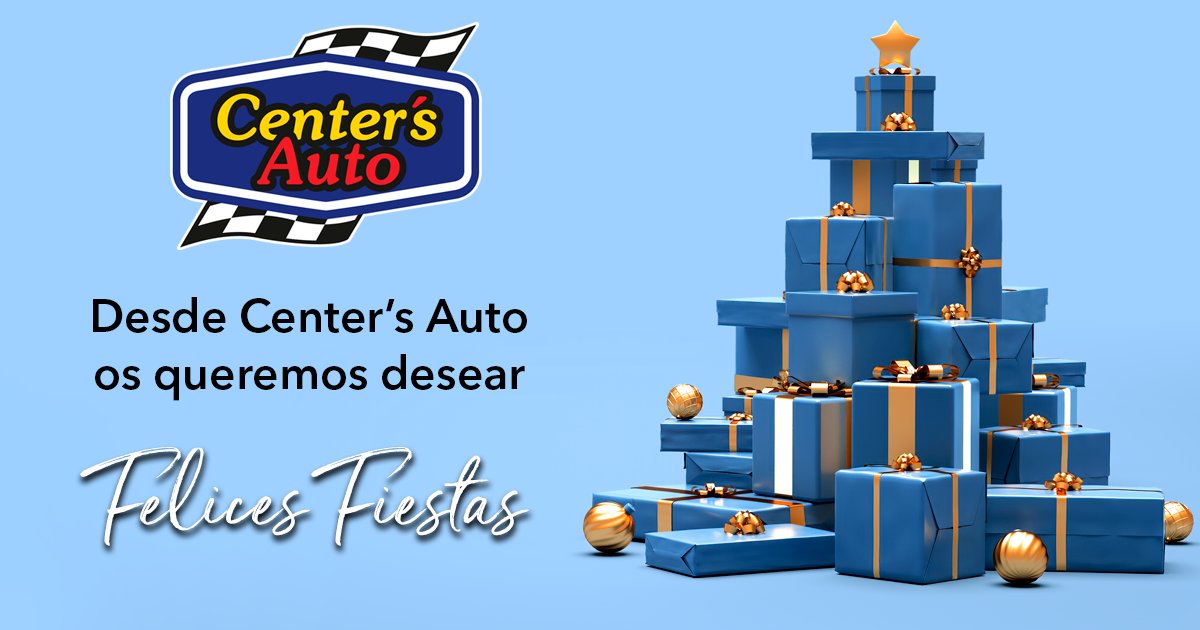 Desde Center's Auto queremos desearos Felices Fiestas, que disfrutéis de la familia y amigos, de los reencuentros y celebraciones y de todos los regalos.
#centersautogranada #granada #almeria #navidad #feliznavidad #tallertienda #taller