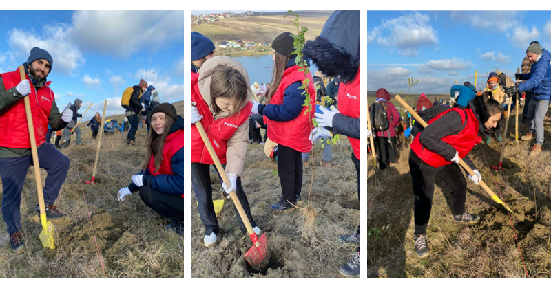 hcltech's tweet photo. Our 16 employees from #HCLTechRomania were among 300 volunteers who have planted 3,000 young acacia trees on the hills of Dumesti Commune in Iași County. We are grateful to our employees for enhancing our communities for future generations and making the world a better place. https://t.co/CVcYvY0Om3