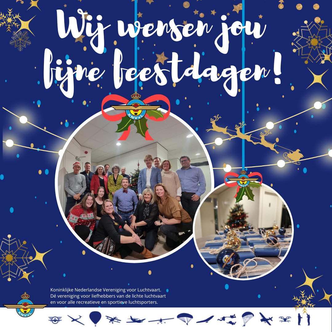 Ook in het nieuwe jaar blijft ons doel dat de <a href="/KNVvL/">KNVvL</a>  voor alle recreatieve- &amp; sportieve luchtsporters en geïnteresseerden in de (lichte) luchtvaart het mogelijk maakt dat zij zorgeloos van hun hobby/sport kunnen blijven genieten. Wij wensen iedereen een sportief en gezond 2023!