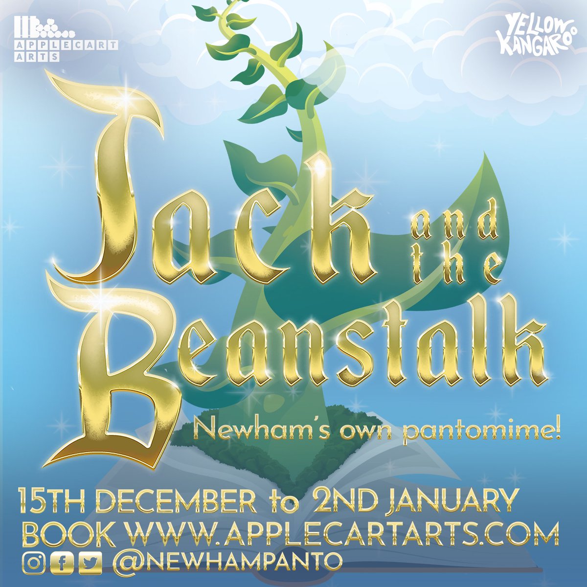 Everything Theatre (@everytheatre) on Twitter photo Did Father Christmas bring you all you asked for? Did it include tkts for <a href="/ApplecartArts/">Applecart Arts</a>'s Jack & The Beanstalk? If not, never fear, you can still grab them if you're quick. The perfect treat for the family for all you lovely people of East London
#panto
applecartarts.com/in_the_theatre… Did Father Christmas bring you all you asked for? Did it include tkts for <a href="/ApplecartArts/">Applecart Arts</a>'s Jack & The Beanstalk? If not, never fear, you can still grab them if you're quick. The perfect treat for the family for all you lovely people of East London
#panto
applecartarts.com/in_the_theatre…