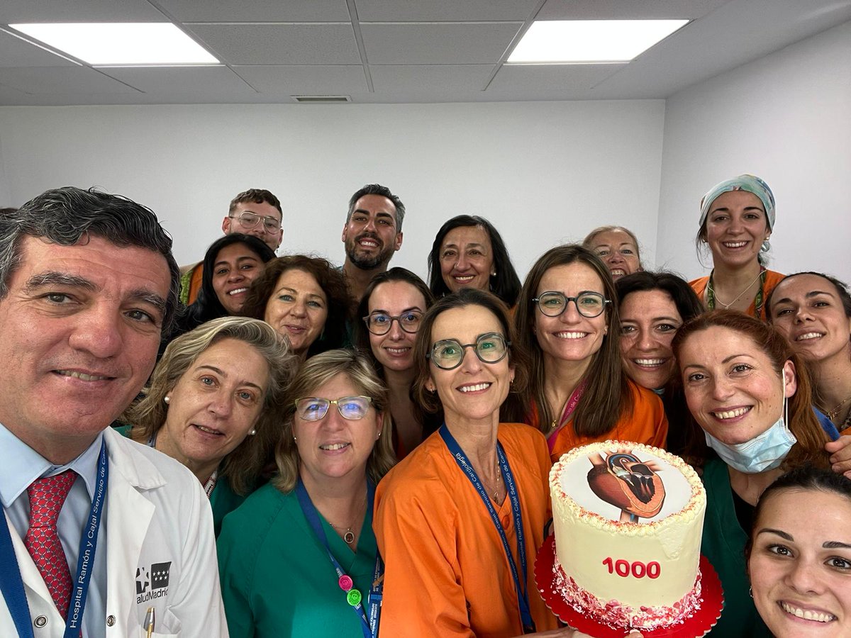 Ana Pardo (@anapardo213) on Twitter photo En el hospital Ramón y Cajal estamos de celebración #TAVI1000 <a href="/shci_sec/">ACI-SEC: Hemodinamica</a> <a href="/luisalido/">Luis Salido</a> <a href="/CardiologiaRyC/">Cardiología RyC</a> <a href="/ASanchezRecalde/">Angel Schez-Recalde</a> <a href="/ImMSanFer/">Marcelo Sanmartin</a> En el hospital Ramón y Cajal estamos de celebración #TAVI1000 <a href="/shci_sec/">ACI-SEC: Hemodinamica</a> <a href="/luisalido/">Luis Salido</a> <a href="/CardiologiaRyC/">Cardiología RyC</a> <a href="/ASanchezRecalde/">Angel Schez-Recalde</a> <a href="/ImMSanFer/">Marcelo Sanmartin</a>