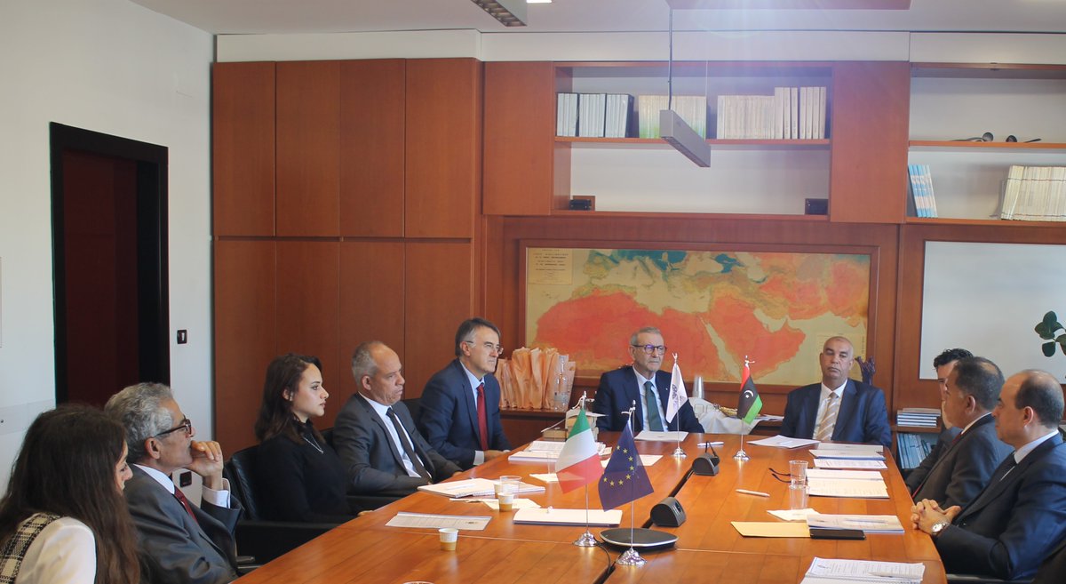 CIHEAMBari's tweet photo. Iniziativa #EFEF in #Libia 🇱🇾 #CIHEAMBari-#DGIT @ItalyMFA: Meccanizzazione agricola sostenibile, rilancio del settore agricolo ed opportunità d’impiego per la manodopera migrante e per la popolazione locale. https://t.co/V9qG96jEIq