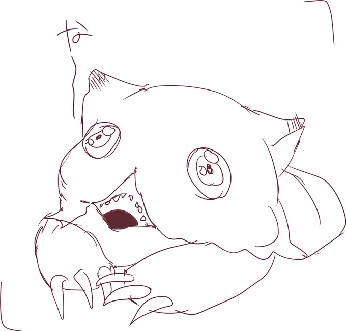 fleet
コロナ陽性後落書きで真っ先に思いついたかわいいキャラですわ 