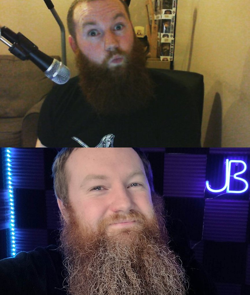 johnnybeard42's tweet photo. My first stream (July 2017) vs now!

https://t.co/goO0JstzHy
#twitchstreamer #thenvsnowchallenge https://t.co/PVOYpDgZps