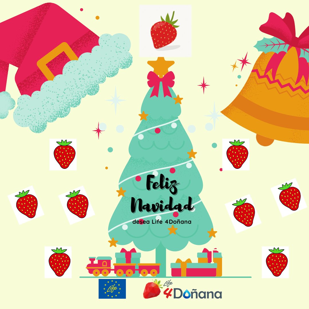 👉El equipo #Life 4Doñana les desea #FelizNavidad   y Próspero 2023
<a href="/CoopsAgroAND/">Cooperativas Agro-alimentarias de Andalucía</a> @Cicytex @GIESA @Hidrosoph @Knitink