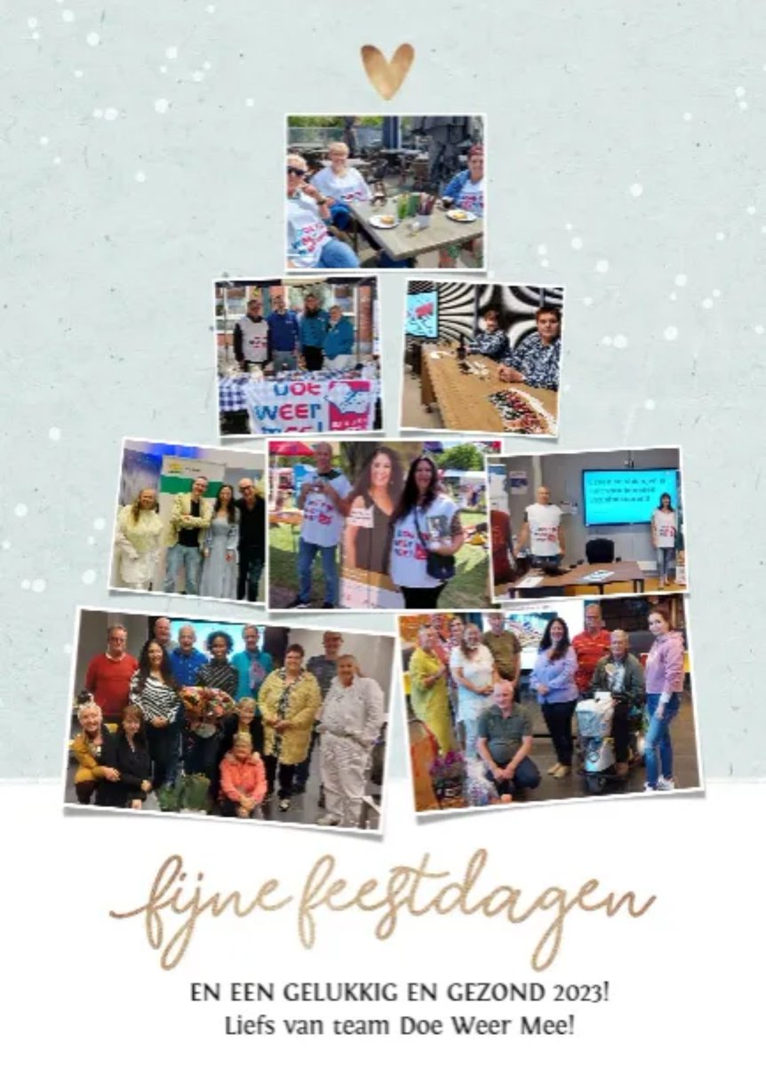 Het team van Doe Weer Mee! wenst iedereen hele fijne feestdagen en een gezond en inspirerend 2023! Ook in het nieuwe jaar hopen we weer vele mensen te inspireren om verder te leren! #fijnefeestdagen #doeweermee #taalambassadeurs #ikwilleren #watwiljijleren #gelukkignieuwjaar