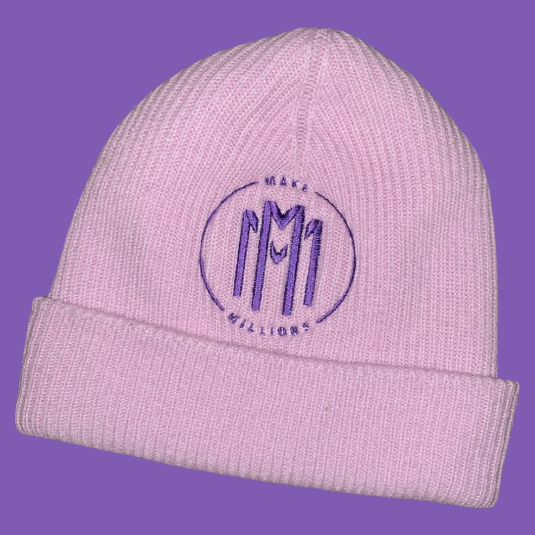 VanteRashad's tweet photo. Cashmere Lavender/ Purple โDouble Mโ Beanies โ๏ธ
$40
Shipping worldwide ๐ฆ๐
#MakeMillions
@makemillionsclothing via Instagram https://t.co/qgzqY3bDKq
