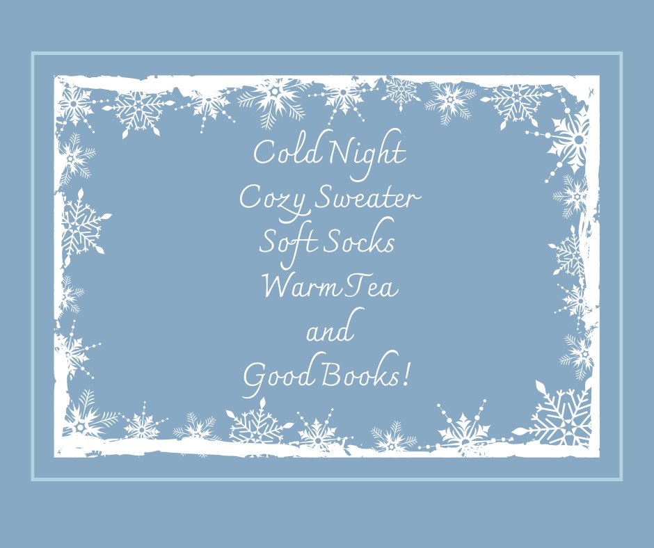 AlisonRagsdale's tweet image. What better way to spend an evening when the cold and blustery weather keeps us inside? #booksarelife #reading #readingcave