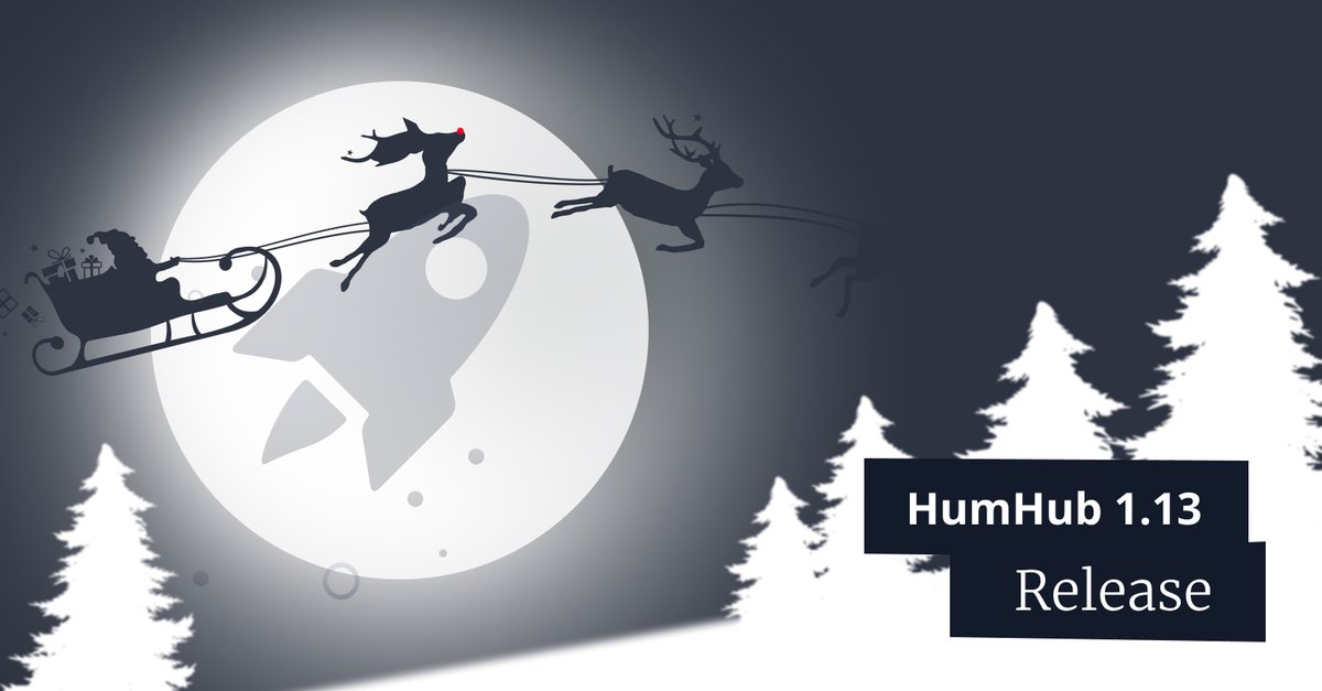 HumHub tweet media