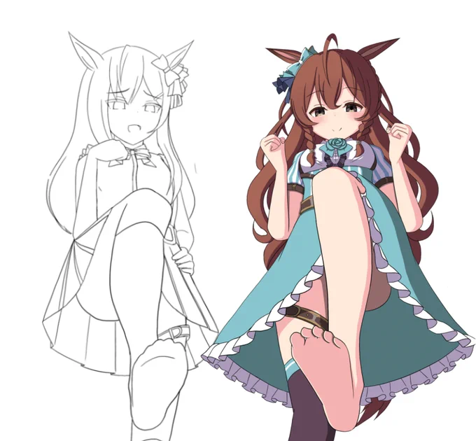 色塗り開始ッ 