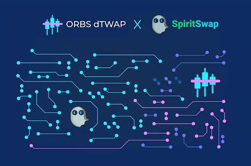 .<a href="/Spirit_Swap/">SpiritSwap</a> becomes the first #DeFi DEX-AMM to integrate the decentralized TWAP protocol Powered by Orbs! 👻🌐

dTWAP orders provide a trading edge to SpiritSwap users, enabling them to execute sophisticated trading strategies 📊

Read all about it here:
orbs.com/SpiritSwap-Int…