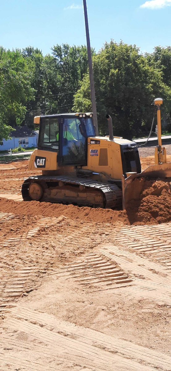 beckexcavating's tweet photo. It was exciting to be a part of the Spirit Lake Little League renovation this year. Also, shoutout to the equipment operator in the pictures...it's his birthday today! Happy 21st Parker! @P_Beck7 #construction #constructionseason #ballpark #littleleague #slyaa #grateful #thankful https://t.co/TjqE07C2Uo