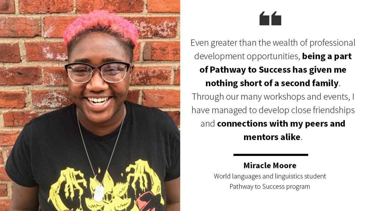 fhi360's tweet photo. The majority of students participating in our Pathway to Success program with @JNJNews are #firstgeneration students, and more than half have chosen to study and pursue careers in #STEM2D.
Meet some of the Pathways students: https://t.co/UySr4b94EN
@btetweets
#JNJBTE
#FHI360US https://t.co/lhLhlD6d7J