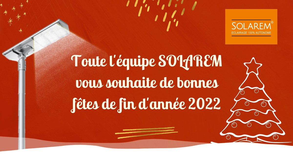SolaremFR's tweet photo. Toute l'équipe Solarem vous souhaite d'excellentes fêtes de fin année ! 🎉 

Et vous retrouvera dès le lundi 02 Janvier 2023 ! 

https://t.co/SsViSuPDcG https://t.co/pFkkFZUdCq