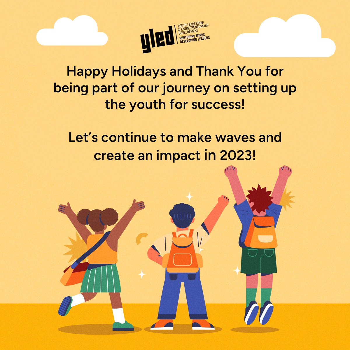 yledsa's tweet photo. Reflecting on the success of the 2022 YLED program. We would like to wish the entire YLED Fam a blessed and happy festive season.  

Thank you to everyone who contributed in the nurturing and shaping of young minds. 

#ChangingTheTide #yledsa #youthdevelopment https://t.co/n9eoKBNu7G