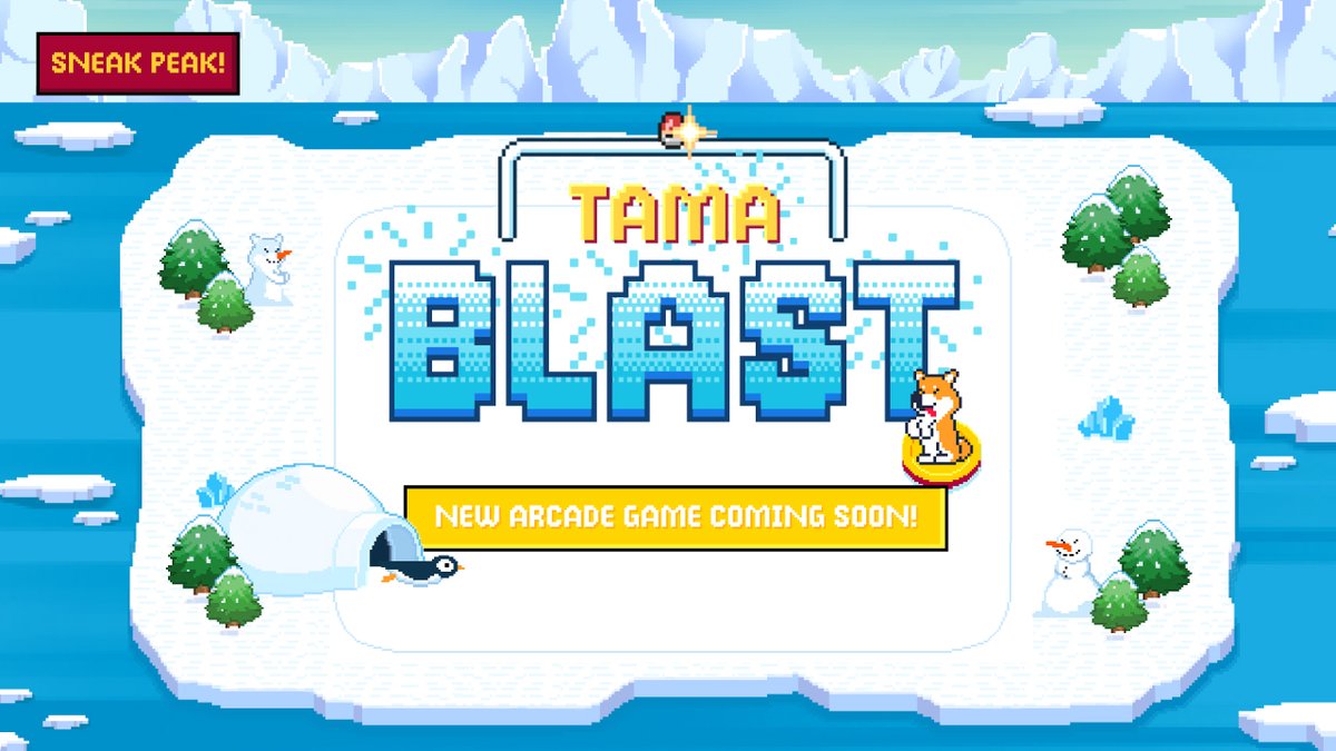 Tamadogecoin's tweet photo. Here’s Another Teaser For The #TamadogeArcade Game #TamaBlast!🤪

Are We Excited #TamadogeArmy?!🎉 Soon You Will Get The Chance To Test Your Skills! 💪

Check Out The Video ⬇️

https://t.co/6q8qlnyGl5 https://t.co/la3Qty1MSm