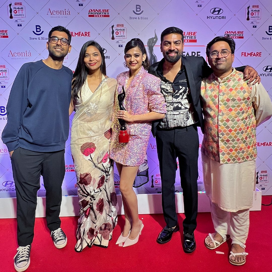 Big big congratulations to our favorite biryani monster @mipalkarofcl for winning Best Actor, Comedy, Critics (Female) - Little Things at #FilmfareOTTAwards last night! 😍