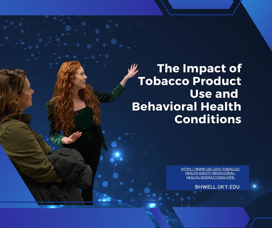 UKBHWELL's tweet photo. #DidYouKnow Tobacco Product Use can have an impact on behavioral health? Learn more here: 
https://t.co/WPNFS0iJ8O
#CDCTips #TobaccoTreatment #BehavioralHealth https://t.co/8XzYjQhDLb