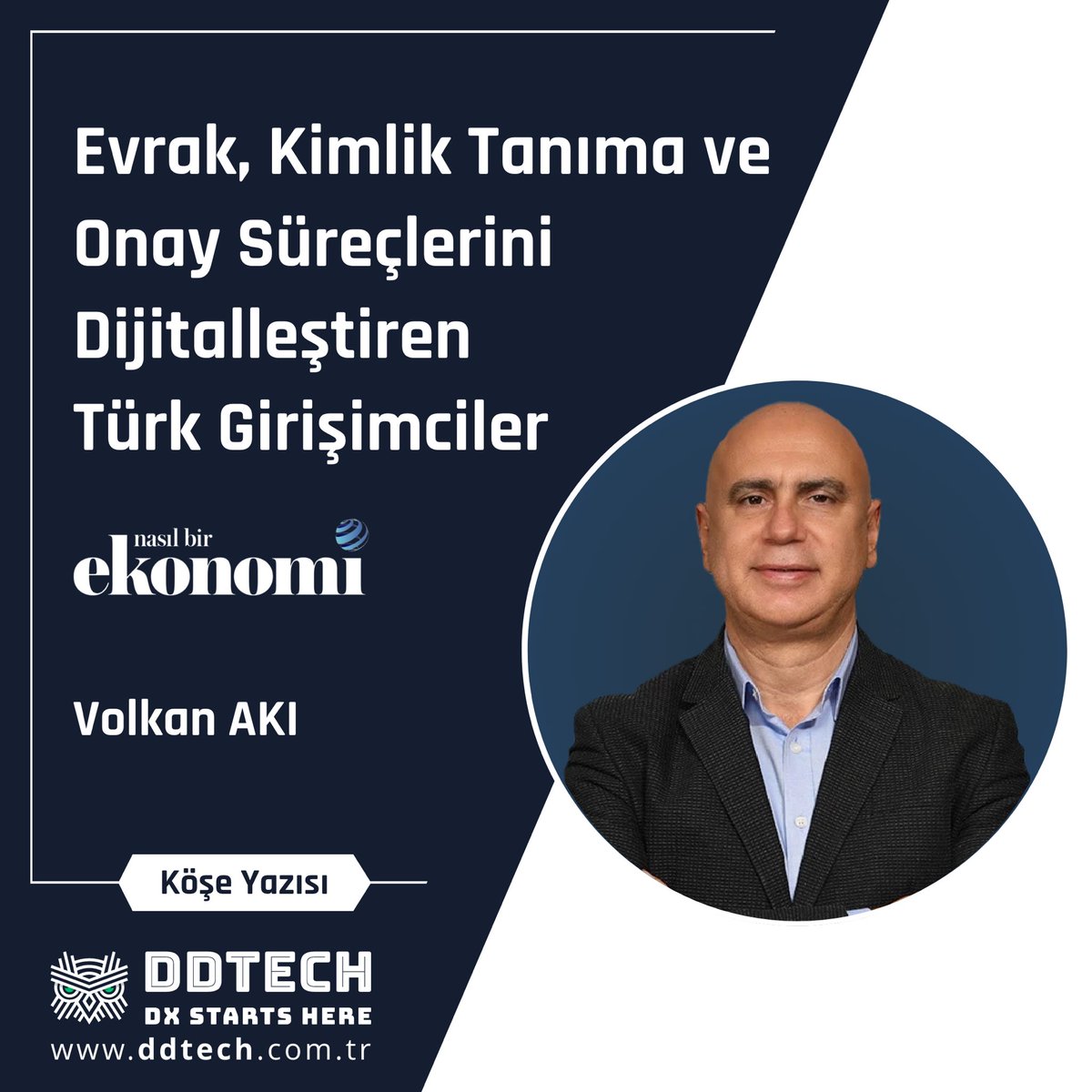 Deneyimli gazeteci Volkan AKI, Nasıl Bir Ekonomi’nin “Türkiyede ve dünyada dönüşüm” köşesinde, şirketlerimizi ve sunduğumuz çözümleri kaleme almış. Değerli görüşleri için kendisine teşekkürlerimizi sunuyoruz. 🙏🏼

ekonomim.com/kose-yazisi/ev… 

<a href="/nbekonomi/">Ekonomi Gazetesi</a> #dijitaldönüşüm