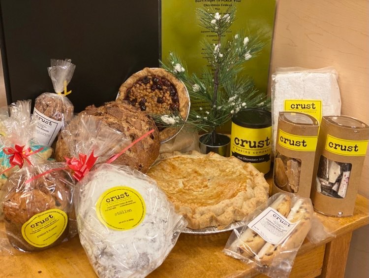 Need some last-minute holiday items? We're open today from 9am-5pm! Don't forget to pick up some delicious baked goods from Crust!