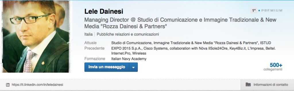 Aurel (bAruch) jAmilov x.com/iAurel grazie per il follow! Se vuoi seguimi anche su LinkedIn! ift.tt/Q9oq1aC ift.tt/sEAoxjT