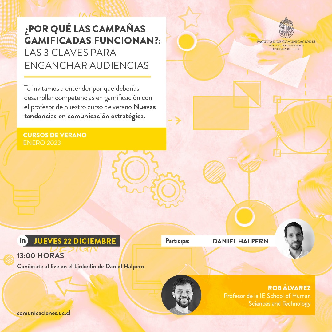 fcomuc's tweet photo. Hoy a las 13:00 horas acompáñanos para conversar con el profesor de la IE School of Human Sciences and Technology, Rob Álvarez Bucholska, profesor del curso de verano Nuevas Tendencias en Comunicación Estratégica.
Conéctate al live acá https://t.co/rXOnldykvz https://t.co/3YNadtPzfc