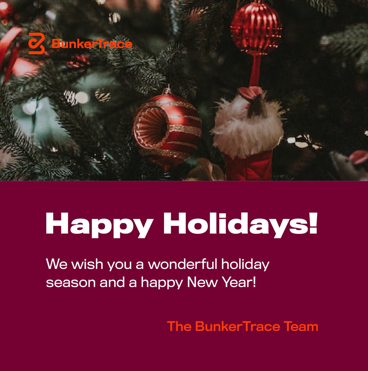 BunkerTrace's tweet photo. Season’s greetings and best wishes from all of us at BunkerTrace! https://t.co/iVIVl5YXnp