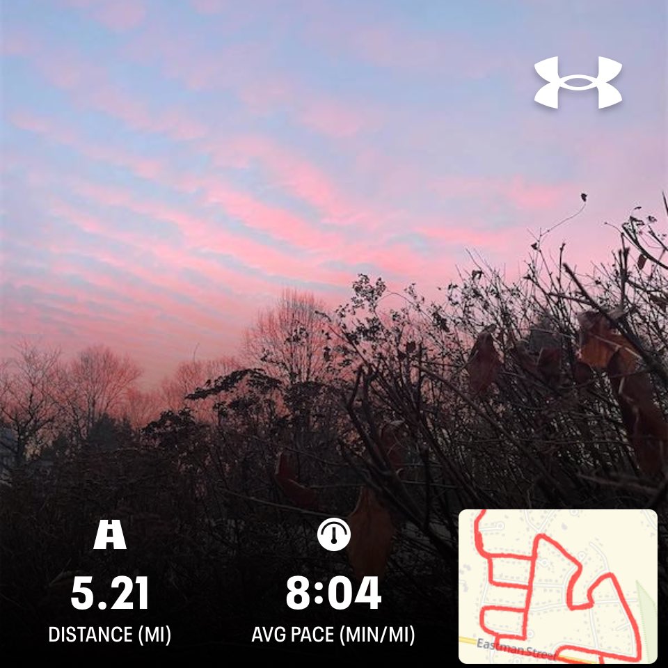 BHLevesque's tweet photo. #outdoorcardio week 144. 25 degrees and a gorg sunrise #running #fitness #keepmoving #weightlifting #legday #strengthtraining #doworkson ๐
#thursdaymorning https://t.co/7uOmsYokqp