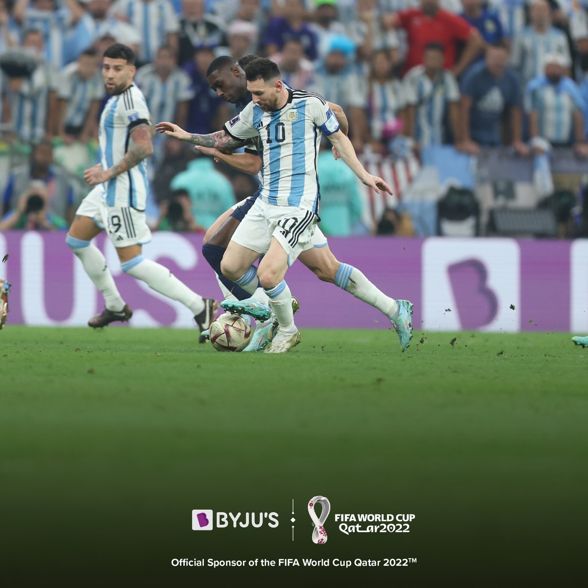 BYJUS's tweet image. #ThrowbackThursday to some of #Messi’s magic! Though it’s only been a few days since the finals, we are still reeling from the action-packed @fifaworldcup Qatar 2022.
What was your favourite Messi Moment? Tell us in the comments!

#FIFAWorldCup #Qatar2022 #fifa #byjus #GOAT