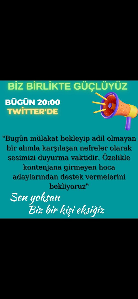 D3Serife's tweet photo. #DiyanetHaber
Akşam yeni bir tagla tekrar twitterdayız gündeme çıkacağız ve kontenjanların güncellenmesi için çağrıda bulunacağız... https://t.co/JxRpFEeey6
