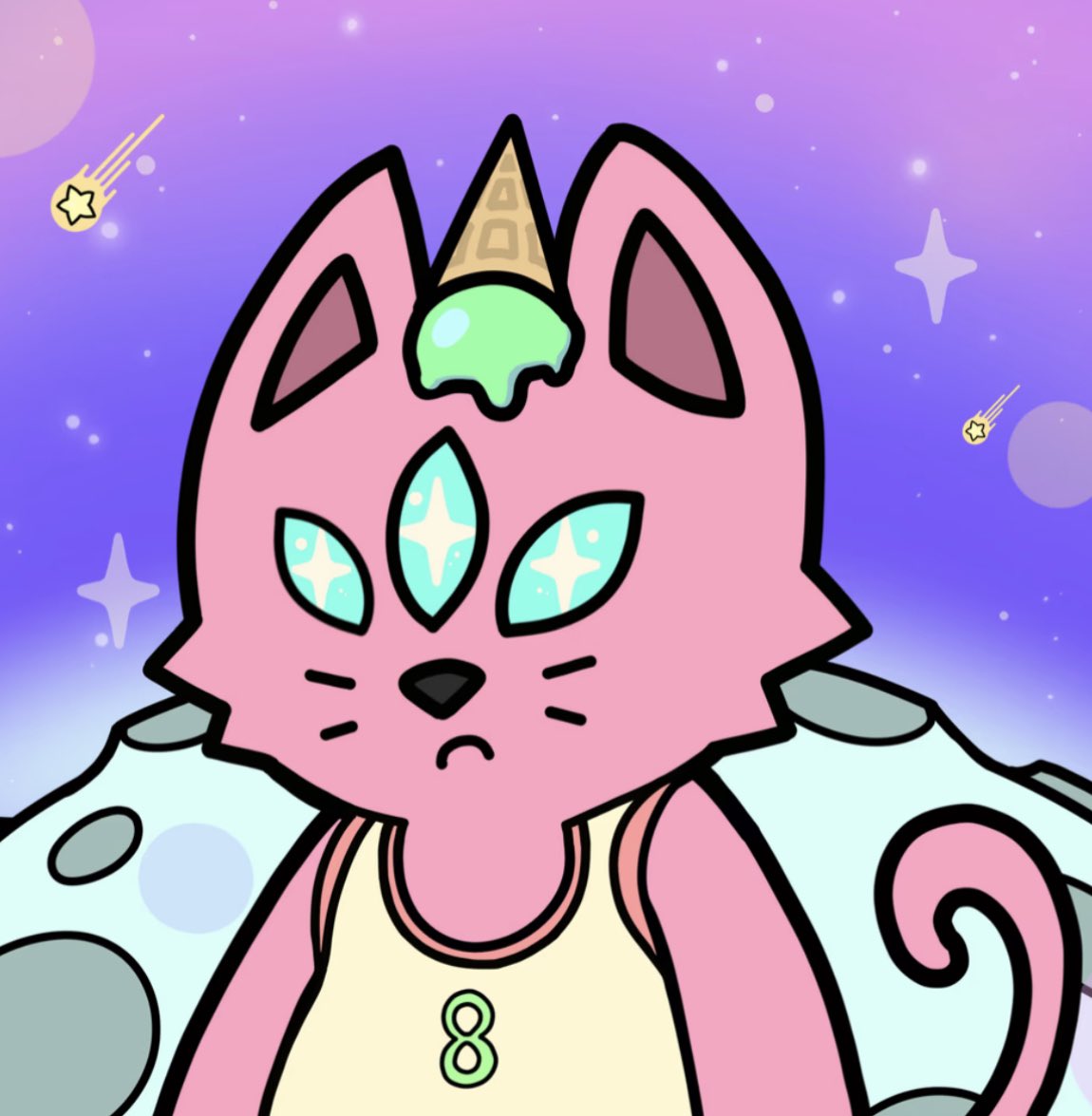 🚨XMAS GIVEAWAY🚨 We will be giving away this CLEAN Cosmic Cat to someone in today’s spaces! 😳 How to enter: 😼MUST ❤️/RT 🕺Follow Me @CosmicCats_ @GemsScope 👇RSVP to Space Below 🐈 comment “MEOW” when your done Spaces link in comments! Starts at 1PM EST. #NFTGIVEAWAY