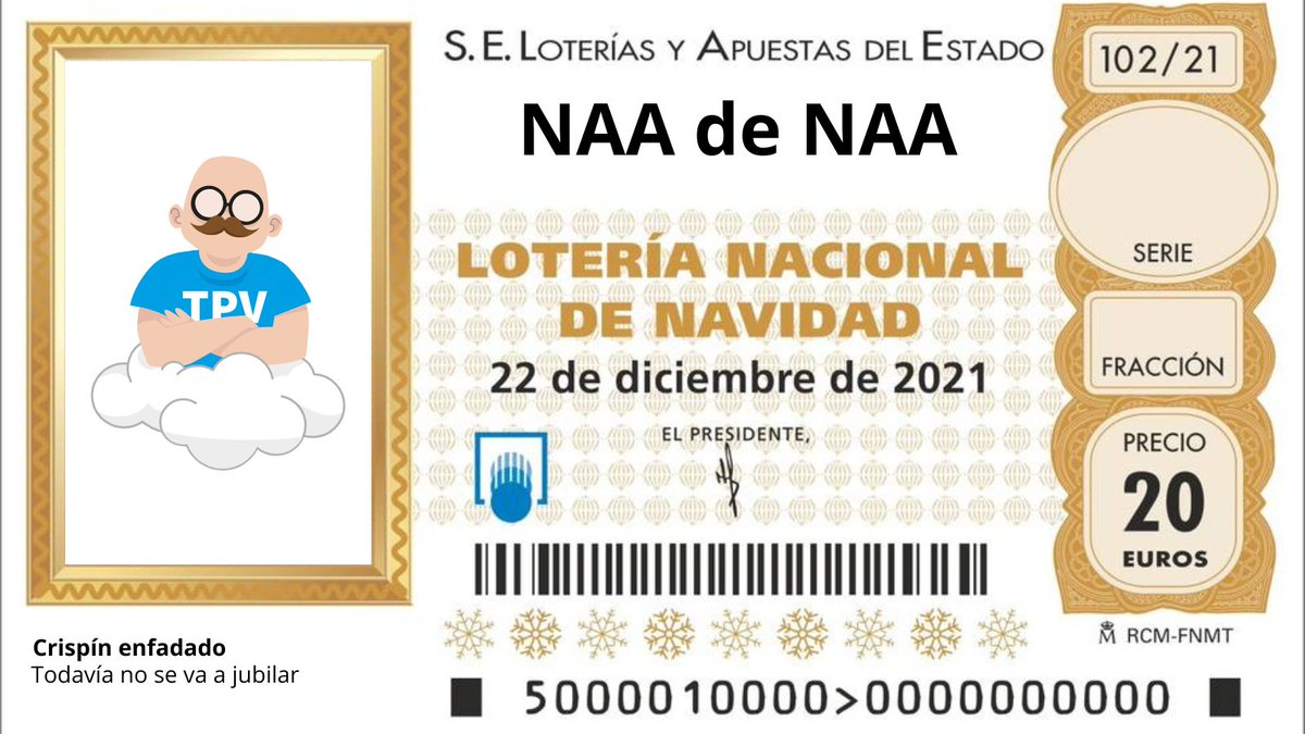TPVOnline's tweet photo. ¡NO ME LO PUEDO CREER!  ME HA TOCADO https://t.co/XZ2mTcnWeX
