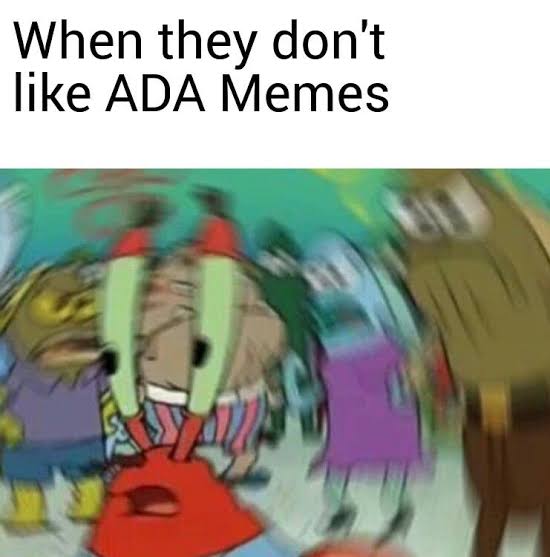 Do you like ADA memes, Tag friends let’s see their views 😃
#ADA #ADAmemes #ADACommunity #Cardano #CardanoADA #CNFTs #CNFTmeme #CNFTCommunity #Crypto #CryptocurrencyMarket