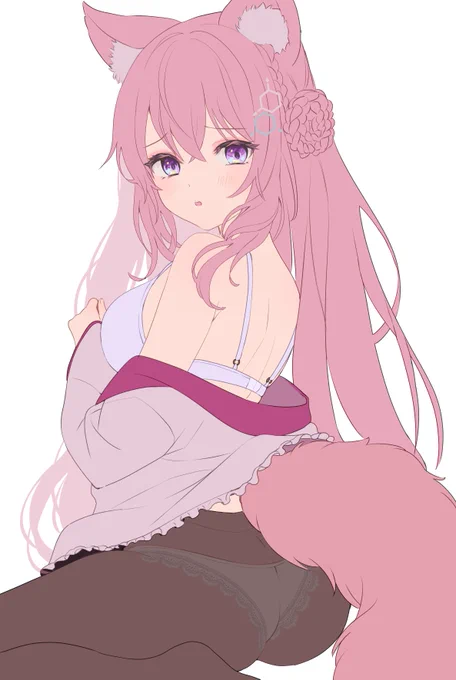 wipしっぽ可愛すぎるの… #こよりすけっち 