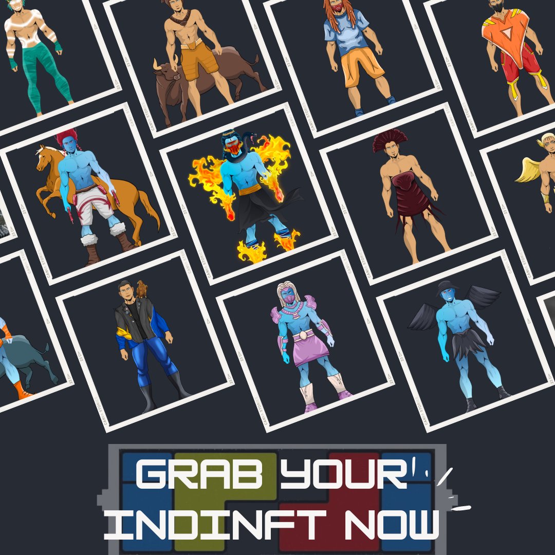 Grab your IndiesNFT now, and earn Indicoins! 

#IndiesNFT #IndiVerse #IndiCoin #VR #AR #Metaverse #Nfts #Web3 #INDI #VirtualLands
