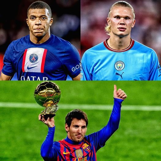 In 2022, Mbappé (24yo) has 55 goals in 55 games and Haaland (22yo) has 42 goals in 40 games. 

Two absolutely incredible scorers. Together, they have a total of 97 goals in 95 games in 2022.

To think that a 24 year old Messi scored 91 goals in 69 games in 2012.