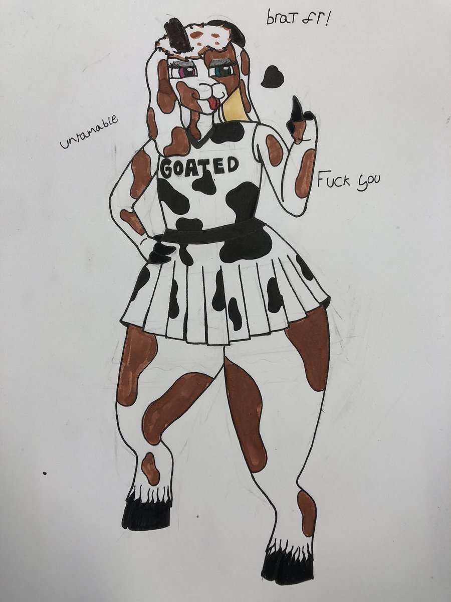 badBoiAzazel's tweet photo. @Sleepless_Kiwi Goat I wanna do this digitally cause my colouring doodoo ass https://t.co/gKkUN571Sz