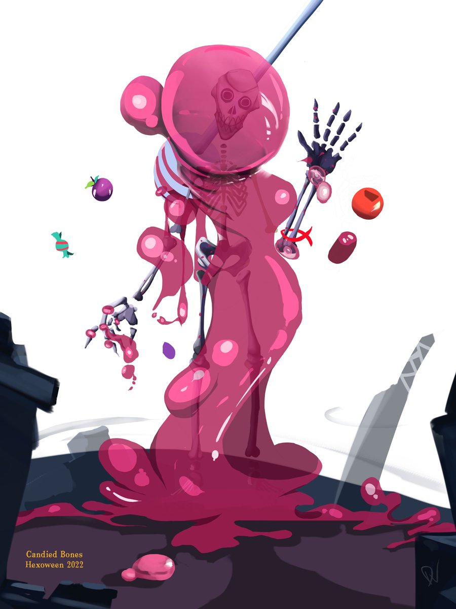 dvcious's tweet image. Day 19-21, Candied bones
#digitalart #HumanArtists #digitalpainting