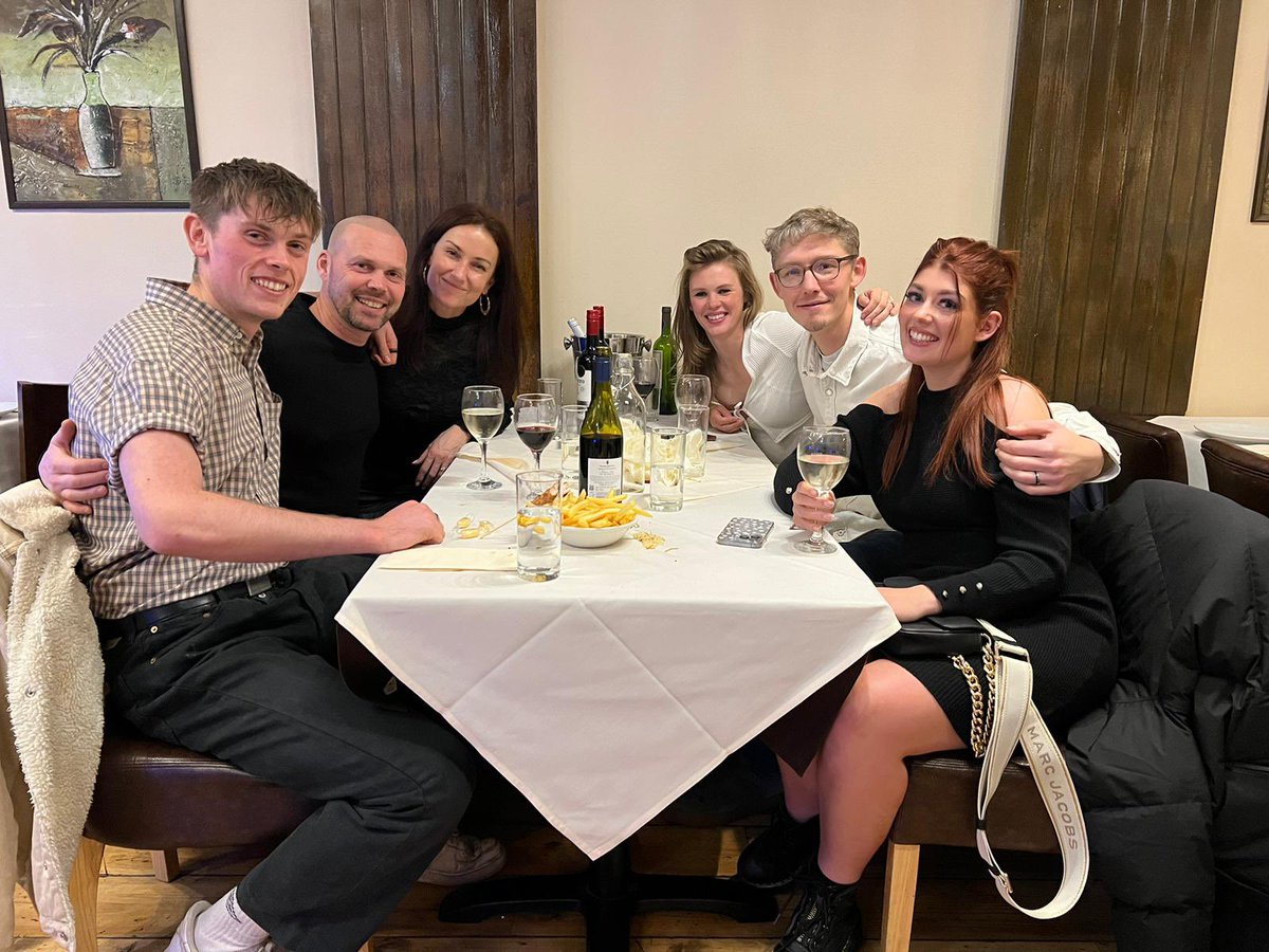 Xmas night out. Thanks for all your hard work this year.