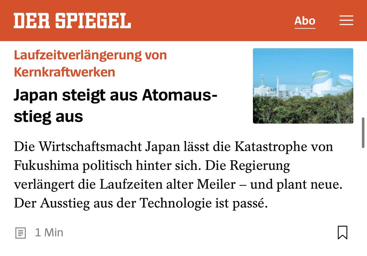 Was macht das mit der Argumentation „Aber Fukushima“?

#Kernenergie