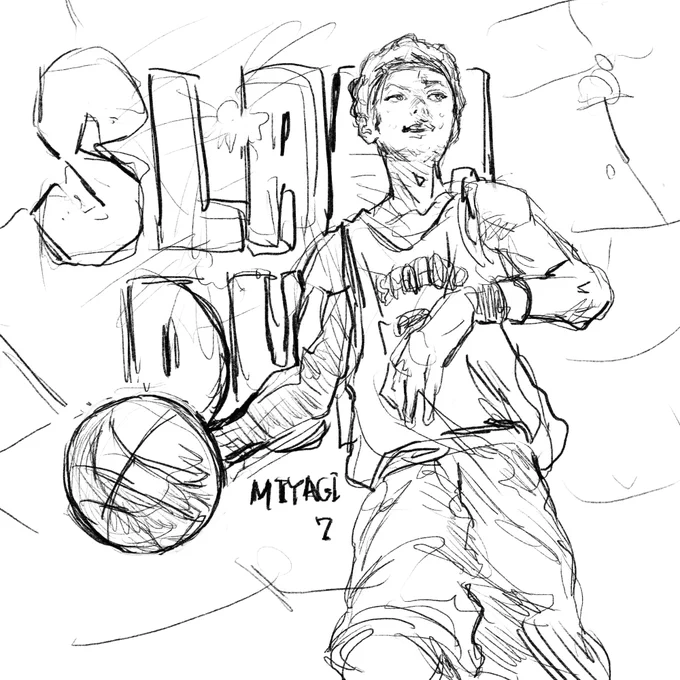 らくがき。

#スラムダンク #THEFIRSTSLAMDUNK
#絵描きさんと繫がりたい 