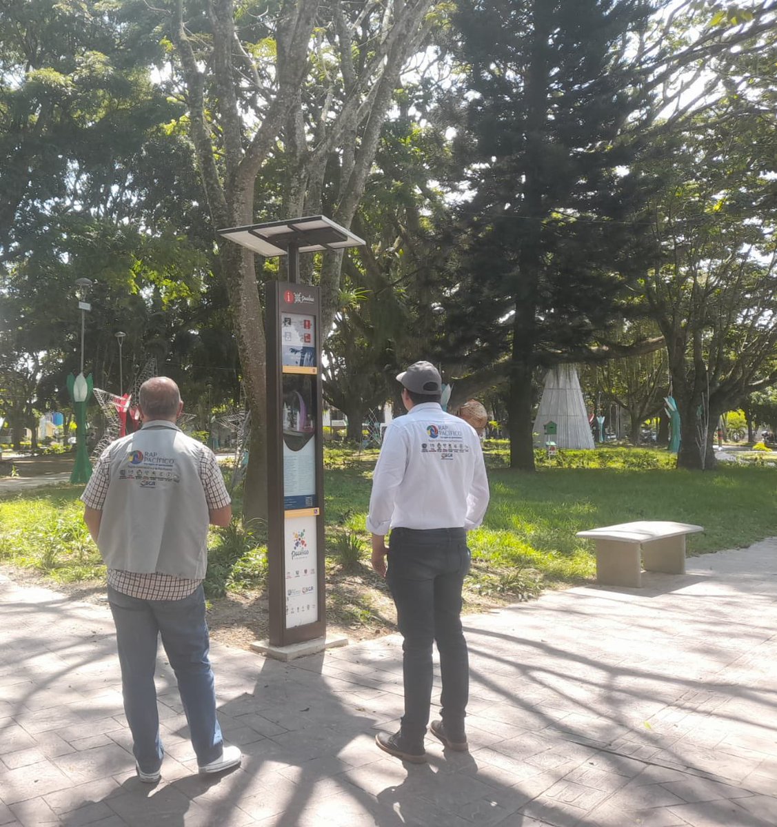rappacifico's tweet photo. 🎙Cartago se convierte en el municipio número 13 del Valle del Cauca en recibir los tótems Pacífico Colombia,  los cuales le contarán a visitantes y propios el potencial turístico natural y cultural de este municipio. https://t.co/XbuGrchfwP