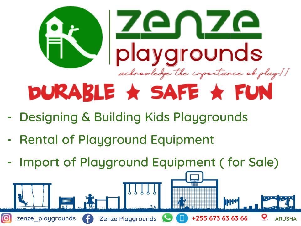 ikombe_nyanda's tweet photo. DESIGN &amp; BUILD YOUR PLAYGROUND WITH | ZENZE PLAYGROUNDS - 0673 63 63 66 https://t.co/cu2a1ynDhT
