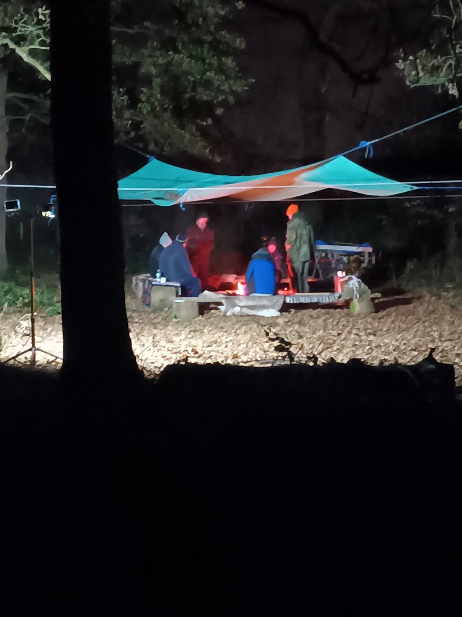 Great session with guys, around the fire circle with tribe members old and new .