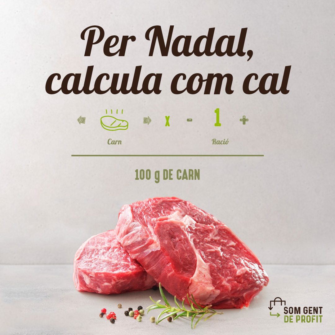 S'acosten els grans àpats de Nadal i no saps com calcular les racions per evitar llençar menjar? Utilitza la nostra calculadora i evita malbaratar.😋 Podràs saber amb exactitud les racions aconsellades per persona de cada aliment. 
#eina #foodwaste
