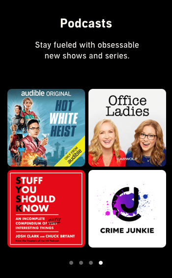 eHelperTeam's tweet photo. Now, podcasts, originals, and more are included
https://t.co/wSDreQtKCz
Get 12 titles from our premium selection of best sellers
and listen all you want to thousands of titles in our growing Audible Plus Catalog.

#podcasts #audiobooksrule  #podcastshow #podcastseries https://t.co/R7Hjss1RJ6
