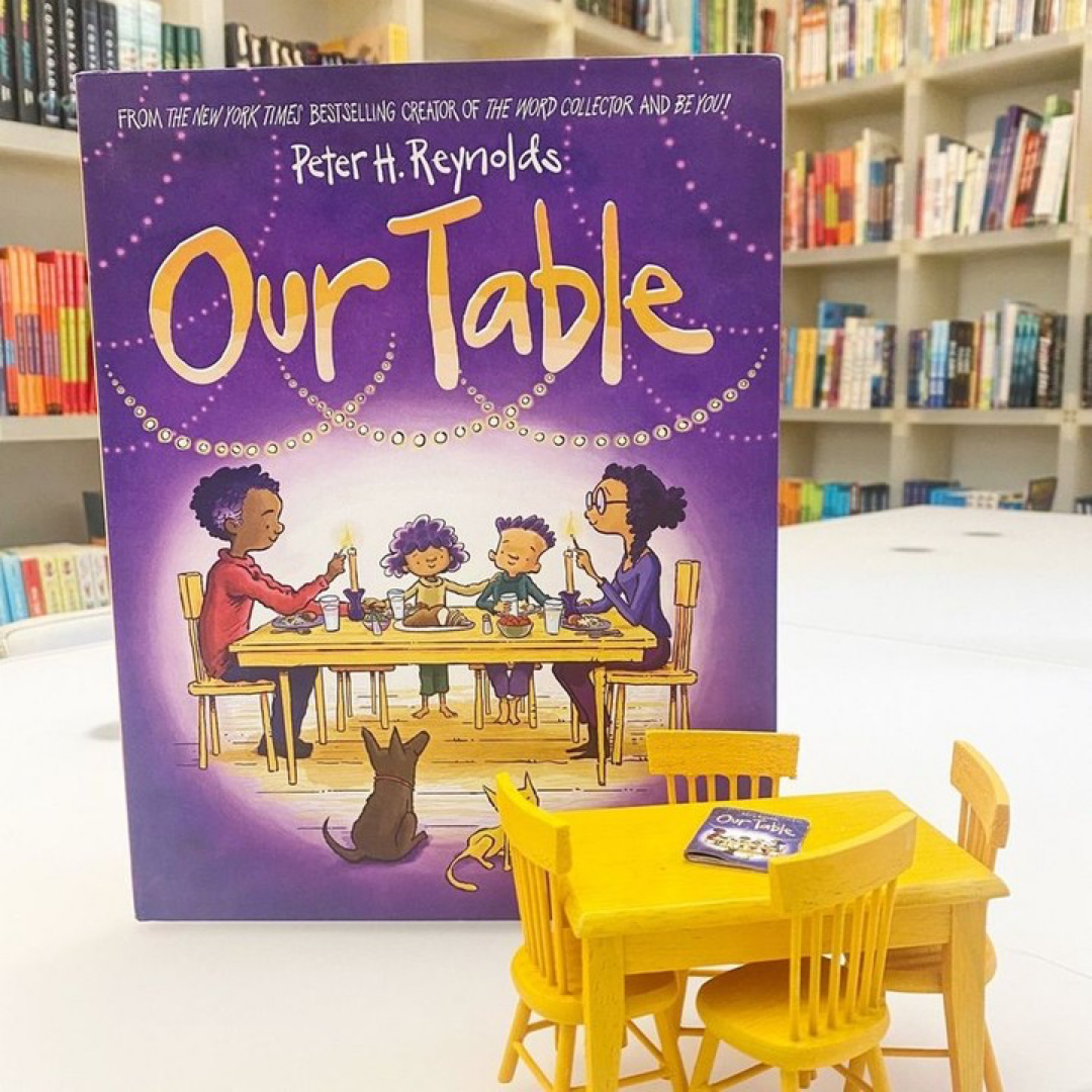 FableLearn's tweet image. Warmth and love for this holiday season inspired by Our Table by @peterhreynolds. See the thread for projects from #FabMakerStudio and #Animationish ⬇️