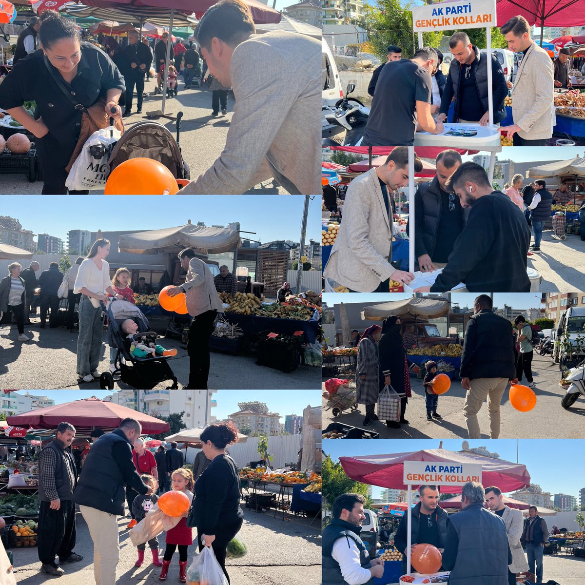 Gençsin önde yürü, inandığın yolda yürü! 💥
Bugün Tosmur mahallemiz’de  bulunan Perşembe pazar‘ı yerinde kurduğumuz standımızda üye kayıt çalışmalarımızı gerçekleştiriyoruz. 
Durmadan çalışmaya devam 👍🏻😊
 #AKGençlikAlanya
