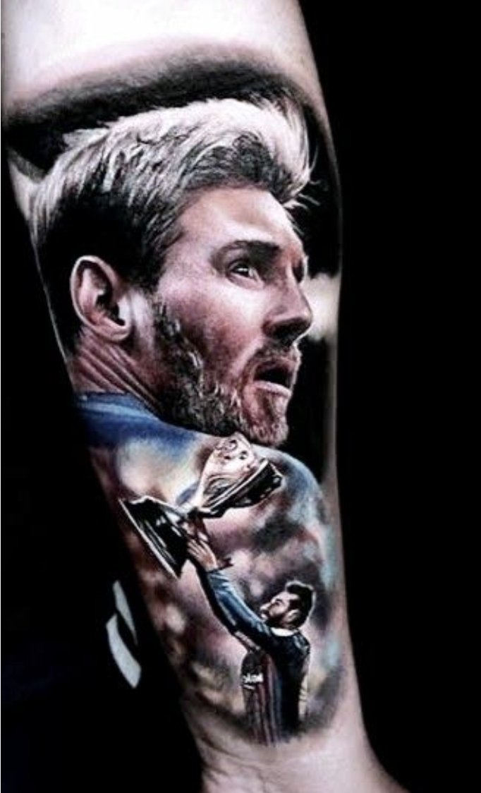 TwitForTatts on Twitter "Some Messi𓃵 tattoos are better than others